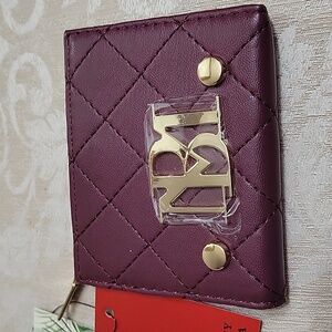BADGLEY MISCHKA CARD WALLET NWT